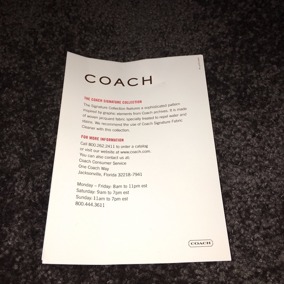 Coach Signature Collection - Picture 8 of 12